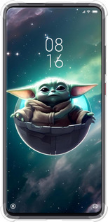 Силіконовий протиударний с посиленими кутами чехол Малышь йода для Xiaomi Mi 9T Pro - 6294sp-1698 изображение 