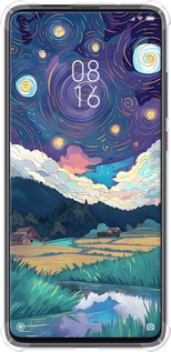 Силикон с усиленными углами чехол Креативный арт для Xiaomi Mi 9T Pro - 6322sp-1698 изображение 