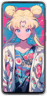 Силикон с усиленными углами чехол Сейлор Мун 2 для Xiaomi Mi 9T Pro - 6351sp-1698 изображение 