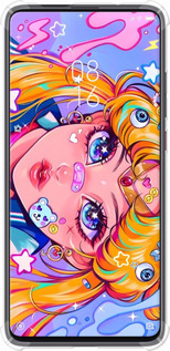 Силикон с усиленными углами чехол Сейлор Мун 4 для Xiaomi Mi 9T Pro - 6353sp-1698 изображение 