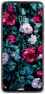 Силіконовий протиударний с посиленими кутами чехол Сад та троянди для Xiaomi Mi 9T Pro - 6483sp-1698 изображение 