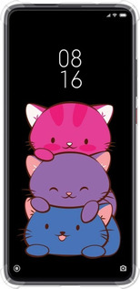 Силіконовий протиударний с посиленими кутами чехол Милі котятка для Xiaomi Mi 9T Pro - 6518sp-1698 изображение 
