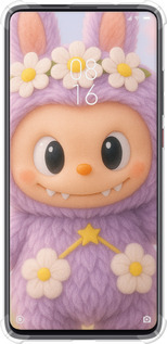 Силіконовий протиударний с посиленими кутами чехол Лабубу 1 для Xiaomi Mi 9T Pro - 6709sp-1698 изображение 