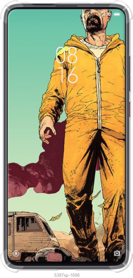 Силикон с усиленными углами чехол № 5387 для Xiaomi Redmi K20 - 5387sp-1817 изображение 