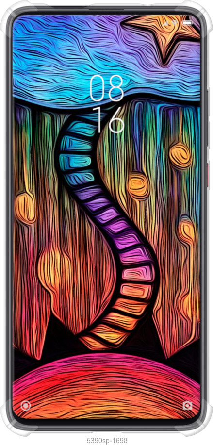 Силіконовий протиударний с посиленими кутами чехол № 5390 для Xiaomi Redmi K20 Pro - 5390sp-1816 изображение 