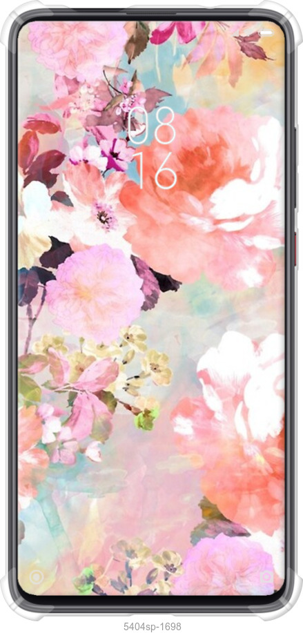 Силіконовий протиударний с посиленими кутами чехол № 5404 для Xiaomi Redmi K20 Pro - 5404sp-1816 изображение 