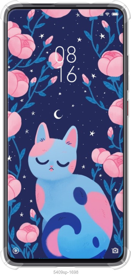 Силикон с усиленными углами чехол № 5409 для Xiaomi Redmi K20 Pro - 5409sp-1816 изображение 