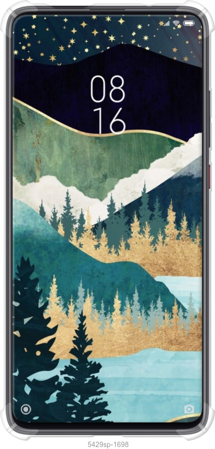 Силіконовий протиударний с посиленими кутами чехол № 5429 для Xiaomi Redmi K20 Pro - 5429sp-1816 изображение 