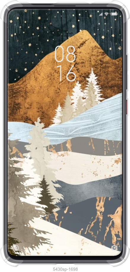 Силіконовий протиударний с посиленими кутами чехол № 5430 для Xiaomi Redmi K20 Pro - 5430sp-1816 изображение 