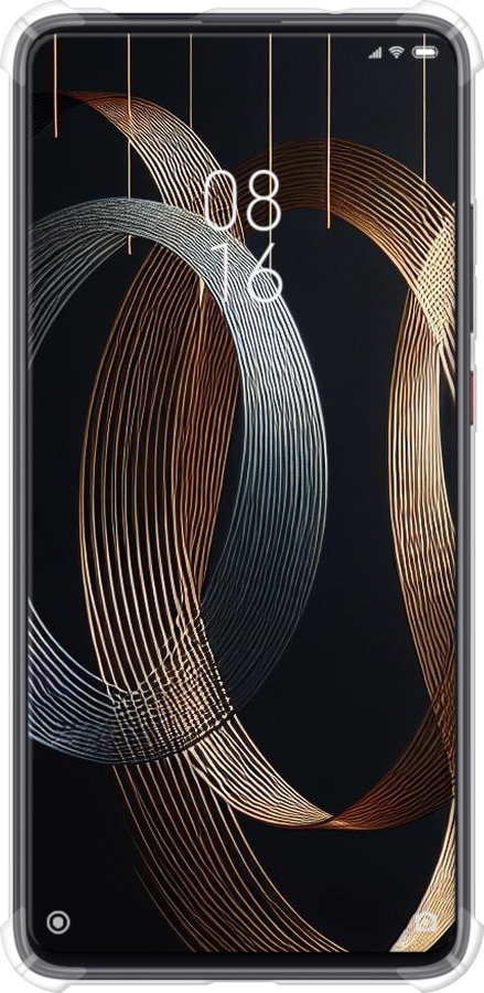 Силикон с усиленными углами чехол Симфония для Xiaomi Mi 9T Pro - 5835sp-1698 изображение 