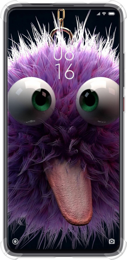 Силикон с усиленными углами чехол Пушистик для Xiaomi Mi 9T - 6017sp-1815 изображение 