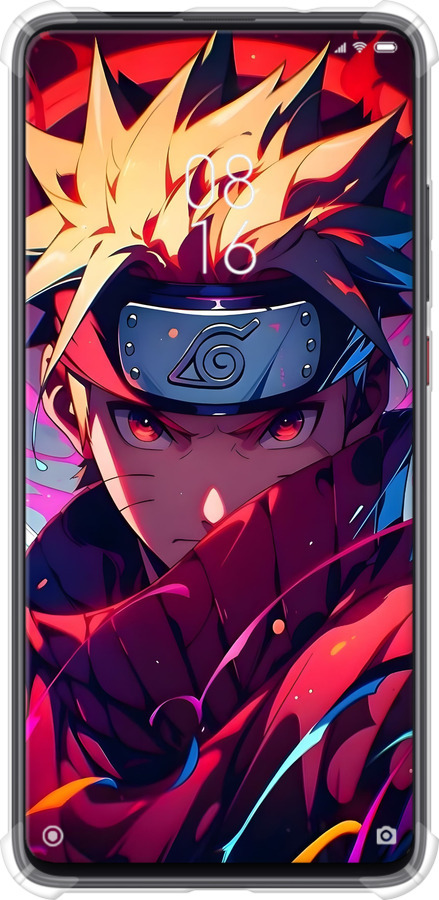 Силикон с усиленными углами чехол Наруто для Xiaomi Mi 9T Pro - 6274sp-1698 изображение 