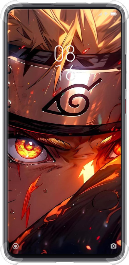 Силикон с усиленными углами чехол Наруто для Xiaomi Mi 9T - 6277sp-1815 изображение 
