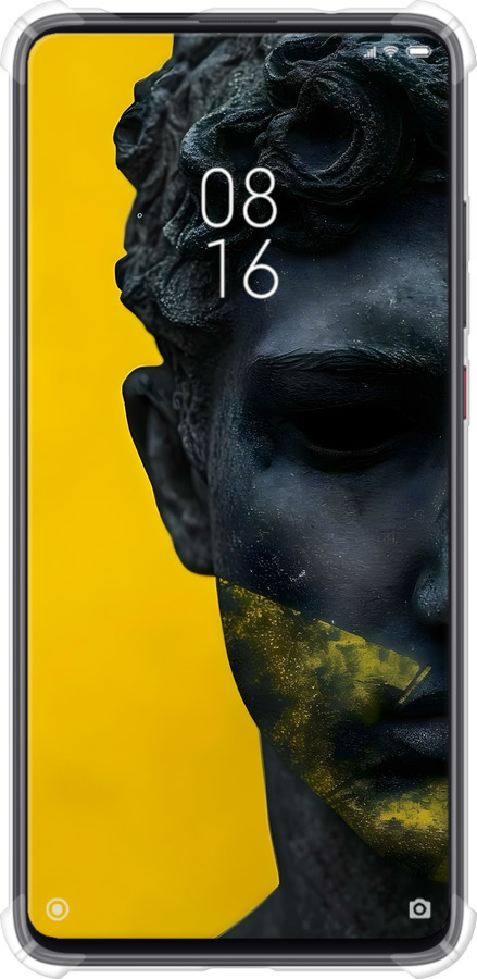 Силикон с усиленными углами чехол Статуя арт для Xiaomi Redmi K20 - 6330sp-1817 изображение 