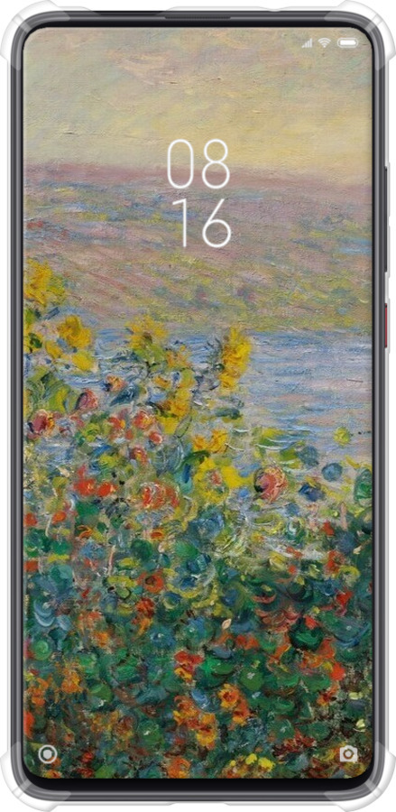 Силикон с усиленными углами чехол Пейзаж для Xiaomi Mi 9T - 6445sp-1815 изображение 