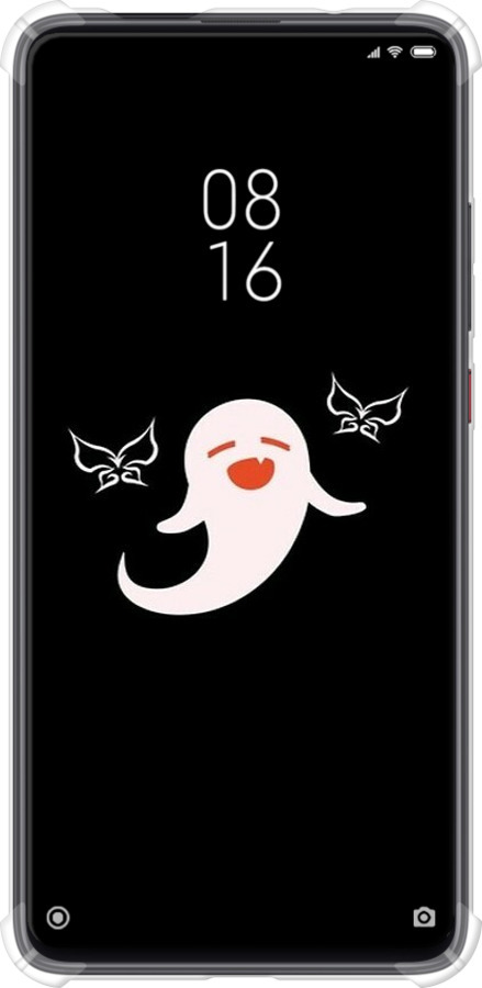 Силикон с усиленными углами чехол Genshin Impact Ху Тао Искусство духа-призрака для Xiaomi Redmi K20 Pro - 6534sp-1816 изображение 