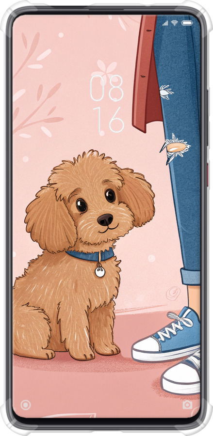 Силіконовий протиударний с посиленими кутами чехол Мальтипу 3 для Xiaomi Mi 9T Pro - 6706sp-1698 изображение 