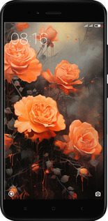 Силіконовий чехол Оранжеві троянди для Xiaomi Mi 5X - 5944u-1042 изображение 
