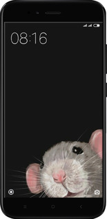 Силиконовый чехол The Peeking Rat для Xiaomi Mi A1 - 6442u-1132 изображение 