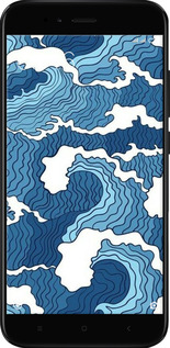 Силиконовый чехол Абстрактный рисунок морских волн для Xiaomi Mi A1 - 6538u-1132 изображение 