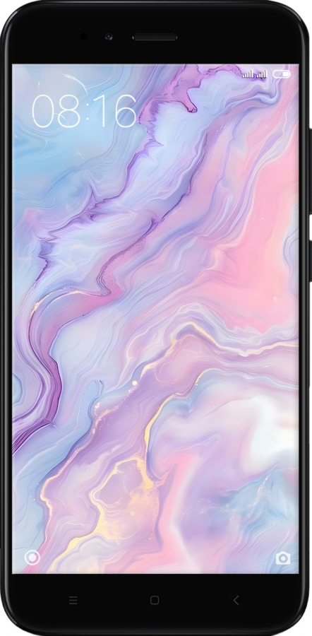 2D пластиковый чехол Нежный мрамор для Xiaomi Mi 5X - 6310t-1042 изображение 