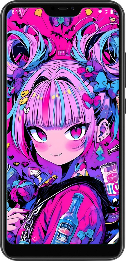 TPU чехол Аниме милаха для Xiaomi Redmi 6 Pro - 6314b-1595 изображение 
