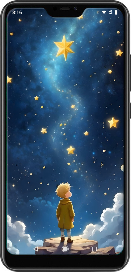 TPU чехол Маленький принц для Xiaomi Redmi 6 Pro - 6326b-1595 изображение 