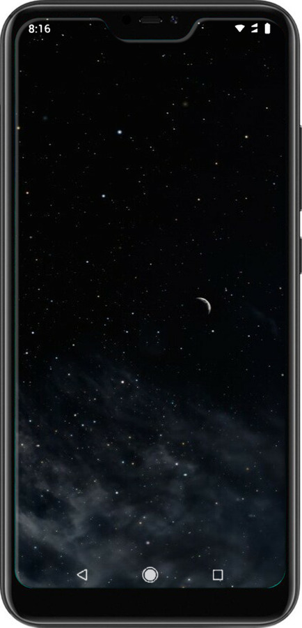 TPU чехол Нічне небо для Xiaomi Redmi 6 Pro - 6451b-1595 изображение 