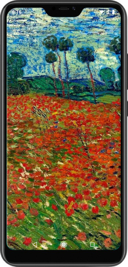 TPU чехол Винсент Ван Гог-Маковое поле для Xiaomi Mi A2 Lite - 6466b-1522 изображение 