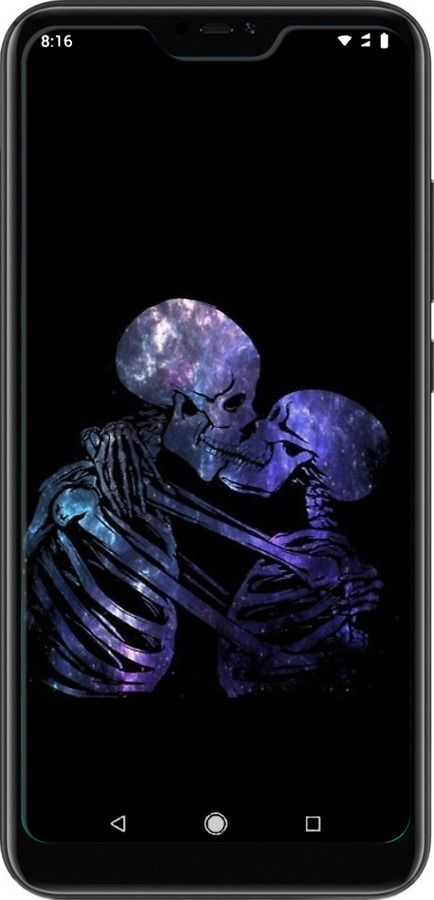 TPU чехол Із зображенням скелета для Xiaomi Mi A2 Lite - 6537b-1522 изображение 