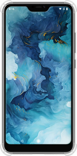 Силіконовий протиударний с посиленими кутами чехол Акварель для Xiaomi Redmi 6 Pro - 6320sp-1595 изображение 