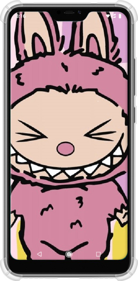 Силикон с усиленными углами чехол № 6737 для Xiaomi Redmi 6 Pro - 6737sp-1595 изображение 