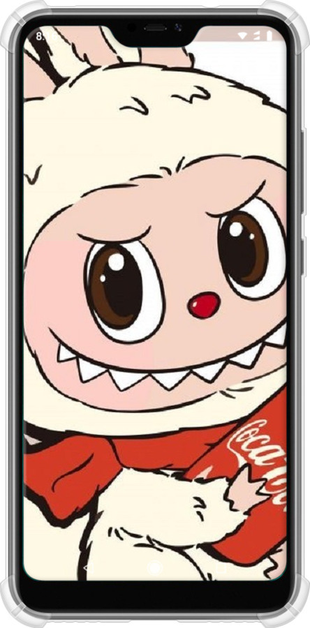 Силикон с усиленными углами чехол № 6738 для Xiaomi Redmi 6 Pro - 6738sp-1595 изображение 