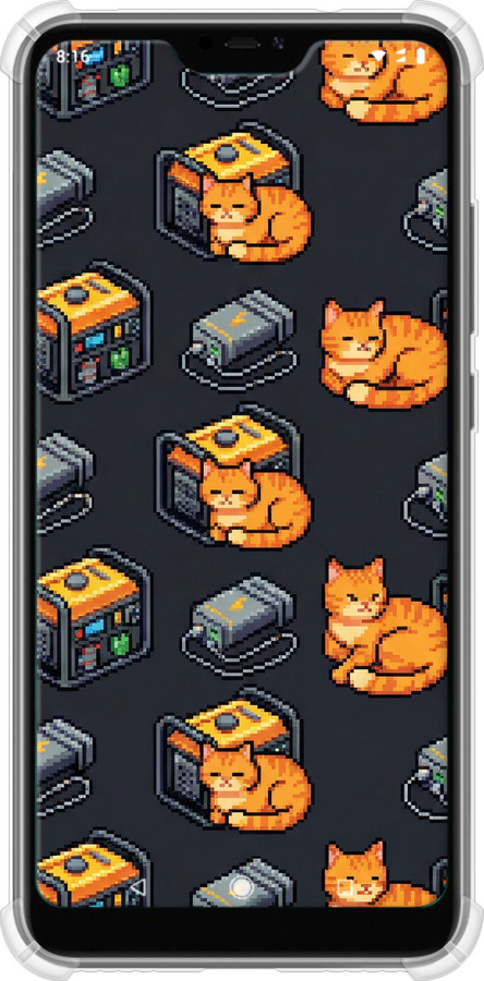 Силикон с усиленными углами чехол Autonomous Zone для Xiaomi Mi A2 Lite - 6771sp-1522 изображение 