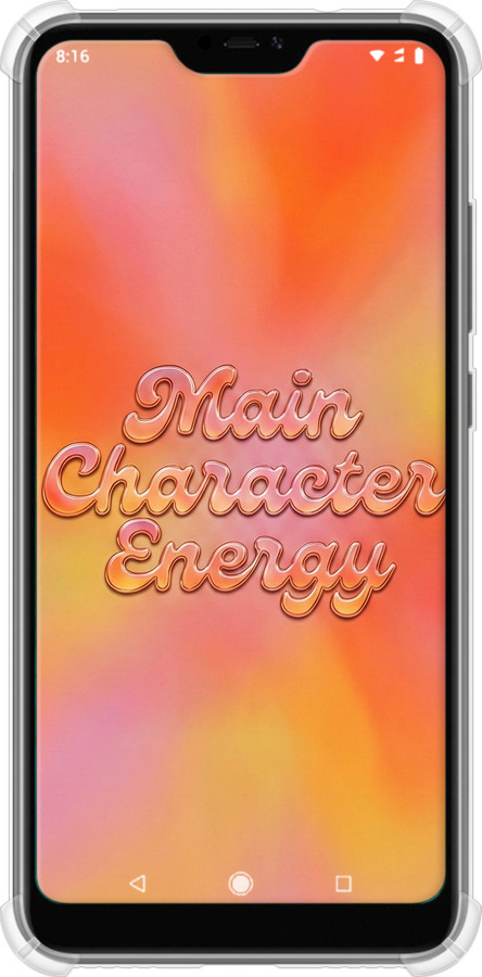 Силіконовий протиударний с посиленими кутами чехол Aura Gradient Main Character Energy Aesthetic Y2K для Xiaomi Mi A2 Lite - 6783sp-1522 изображение 
