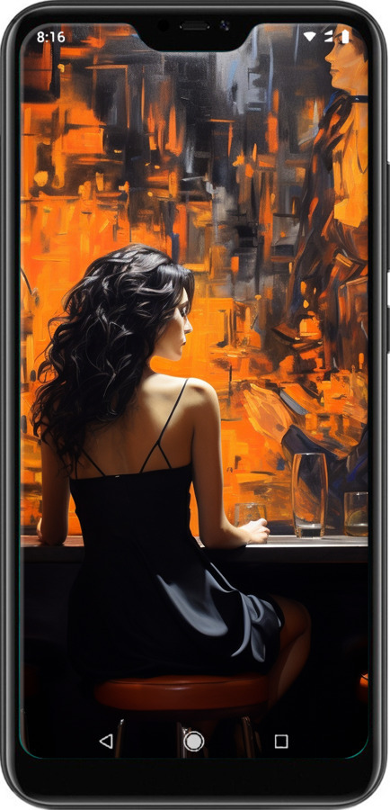 2D пластиковий чехол Чохол для телефону для Xiaomi Mi A2 Lite - 5962t-1522 изображение 