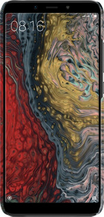 3D пластиковий матовий чехол Із зображенням абстрактного живопису для Xiaomi Mi A2 - 6530m-1481 изображение 