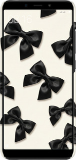 3D пластиковий матовий чехол Dark Coquette для Xiaomi Mi A2 - 6765m-1481 изображение 