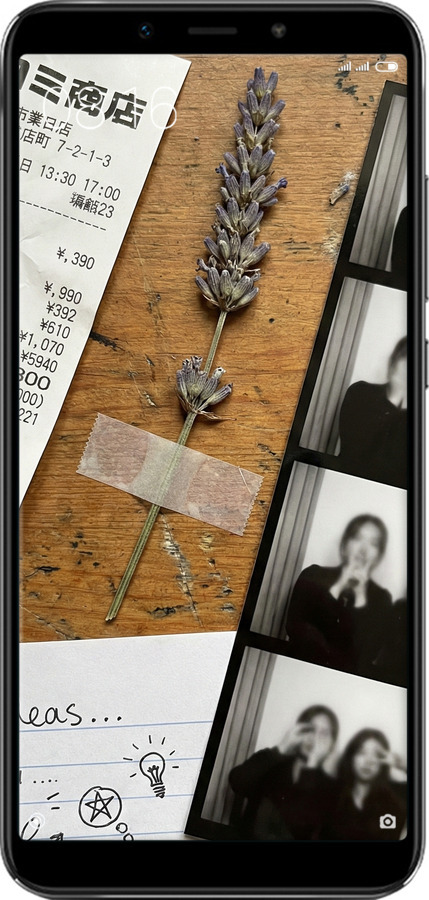 Силиконовый чехол Aesthetic Scrapbook Collage для Xiaomi Mi A2 - 6773u-1481 изображение 