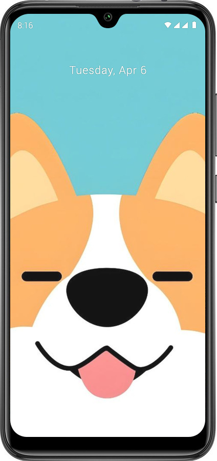 TPU чехол Корги для Xiaomi Mi A3 - 6280b-1737 изображение 
