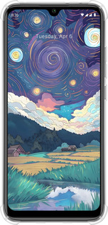 Силикон с усиленными углами чехол Креативный арт для Xiaomi Mi A3 - 6322sp-1737 изображение 
