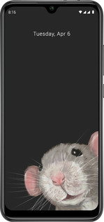Силиконовый чехол The Peeking Rat для Xiaomi Mi A3 - 6442u-1737 изображение 