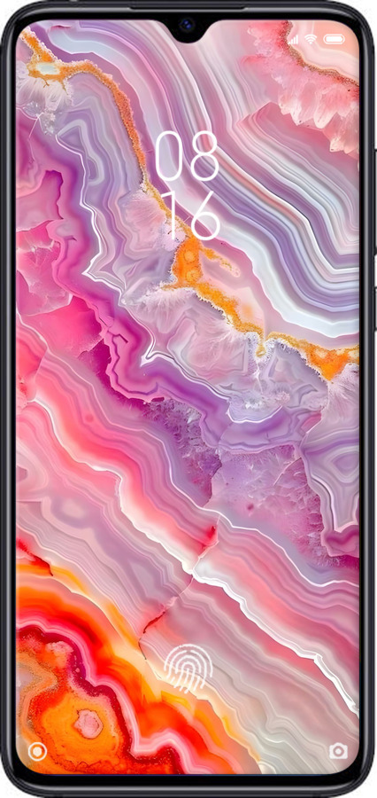 TPU чехол Мрамор 2 для Xiaomi Mi 9 Lite - 6307b-1834 изображение 