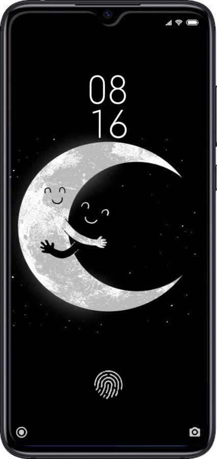 TPU чехол Лунные объятия для Xiaomi Mi CC9 - 6508b-1747 изображение 
