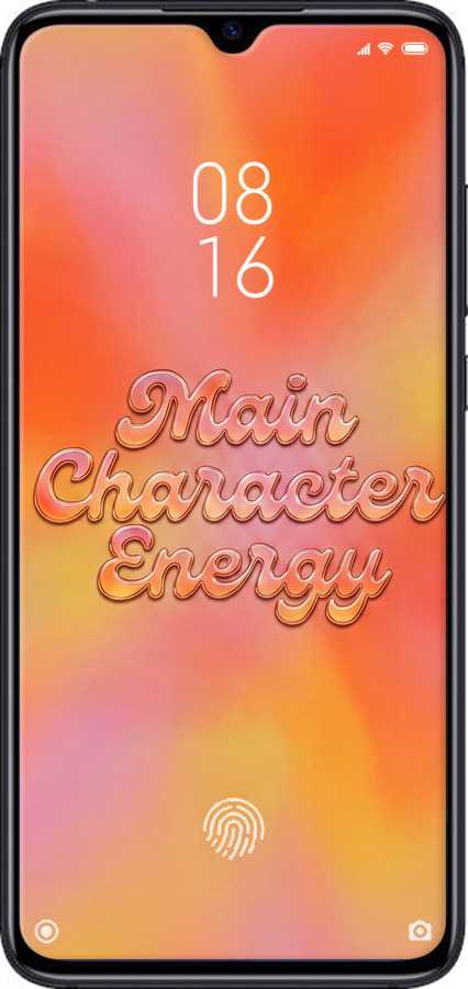 TPU чехол Aura Gradient Main Character Energy Aesthetic Y2K для Xiaomi Mi 9 Lite - 6783b-1834 изображение 