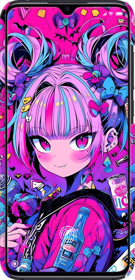 3D пластиковий матовий чехол Аніме мілаха для Xiaomi Mi 9 Lite - 6314m-1834 изображение 