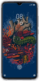 Силикон с усиленными углами чехол Сердце моря для Xiaomi Mi 9 Lite - 6506sp-1834 изображение 