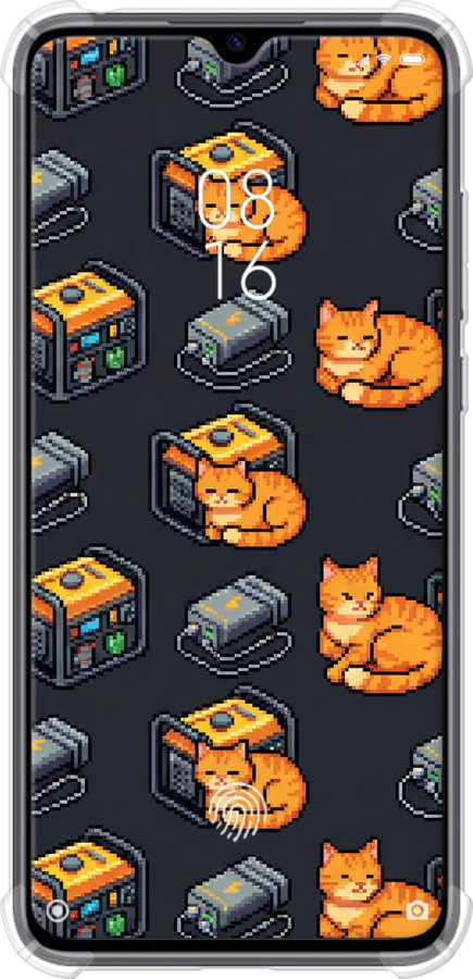 Силикон с усиленными углами чехол Autonomous Zone для Xiaomi Mi CC9 - 6771sp-1747 изображение 