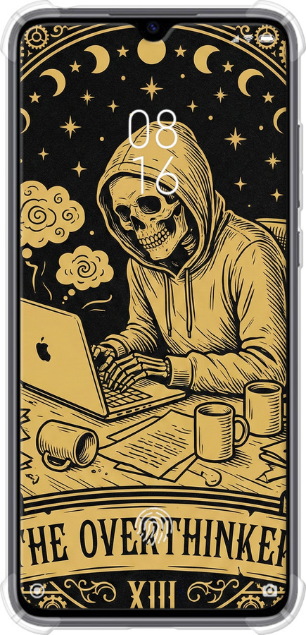 Силіконовий протиударний с посиленими кутами чехол The Overthinker для Xiaomi Mi CC9 - 6774sp-1747 изображение 
