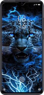 2D пластиковий чехол Крижаний леопард для Xiaomi Mi 9 Lite - 6460t-1834 изображение 